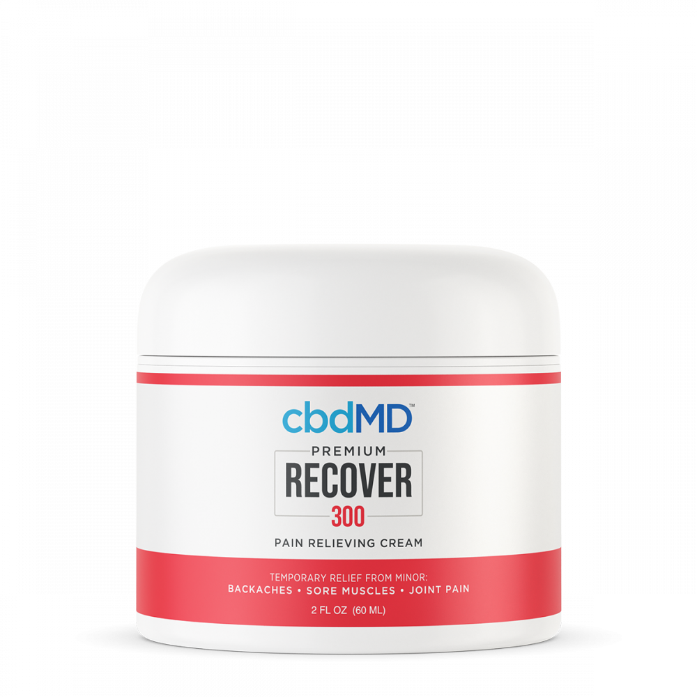 Crema CBD Recover para dolores - 60 ML - 300 MG | CBDMD